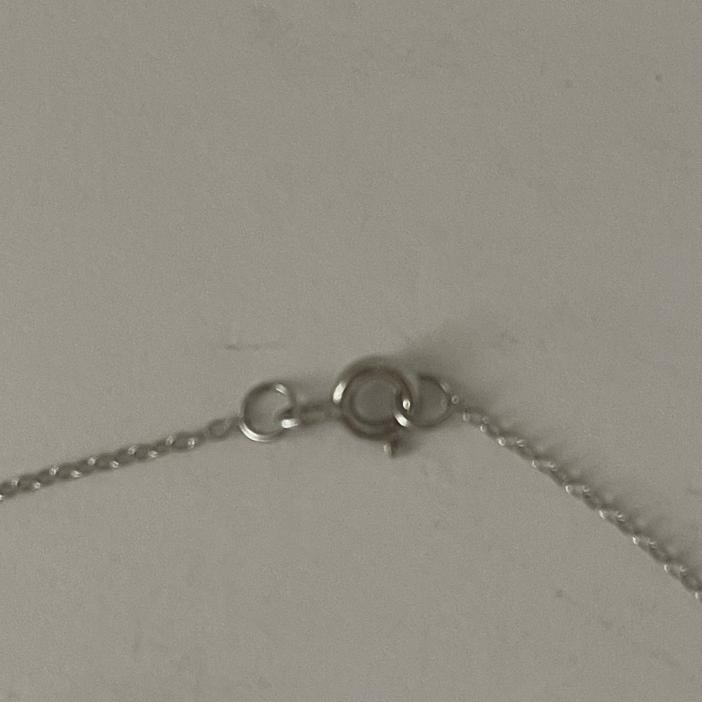 NWOT Diamond Love Knot Set,SS .02twt Diamond Pendant,SS .02twt Diamond Earrings - Picture 14 of 15
